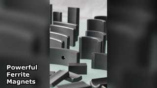 강력한 페라이트 자석 고에너지 고보자력